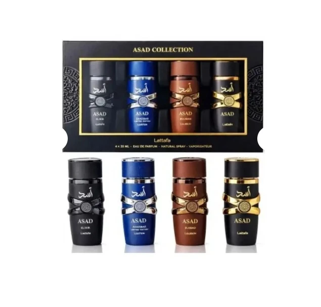 Set Apa De Parfum 4 x 25 ml Asad Collection Lattafa